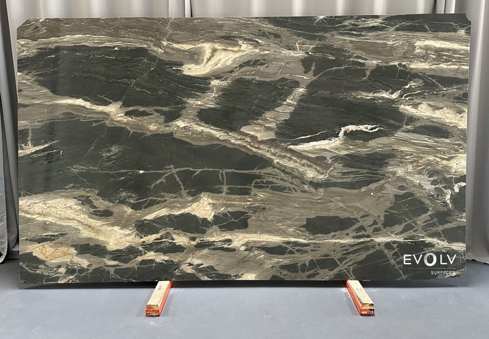 Mosstone Polished — installed