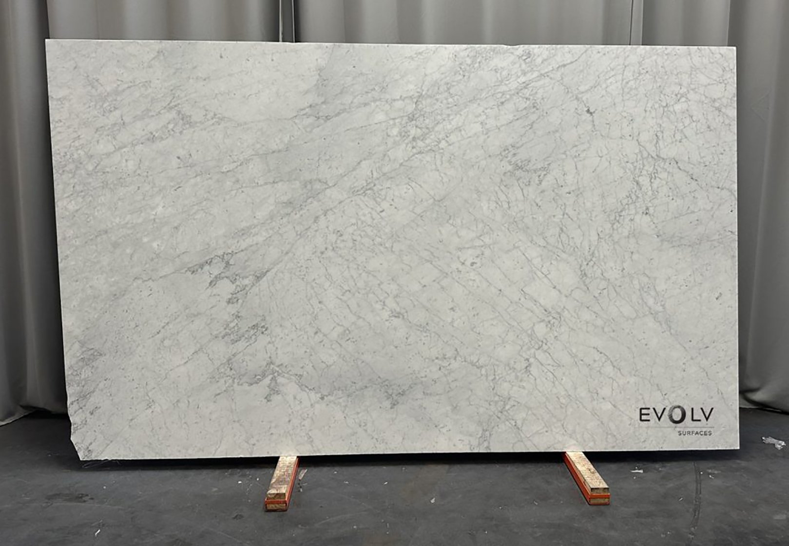 Bianco Carrara C Extra Honed — installed
