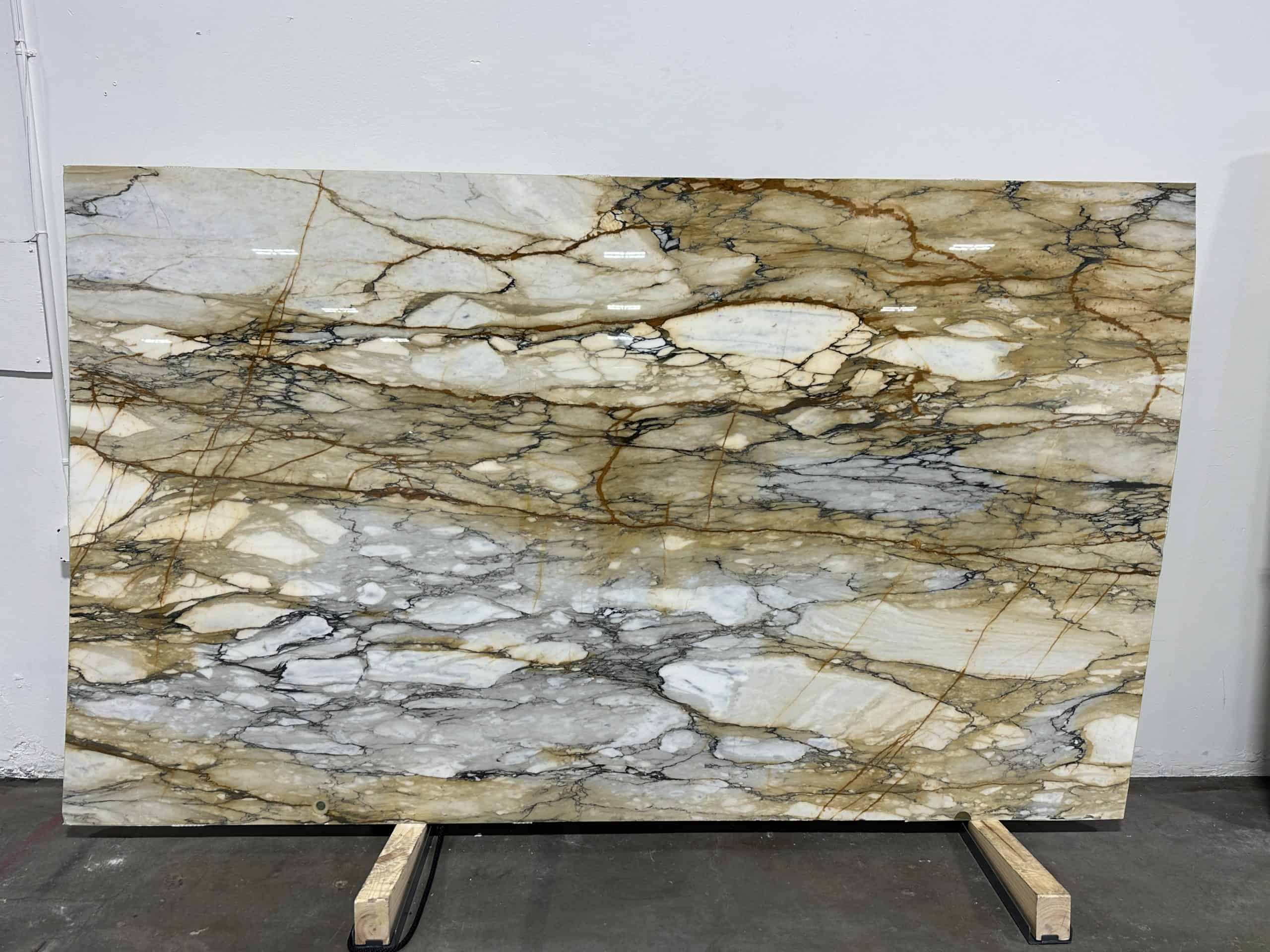Calacatta Macchia Vecchia Polished — installed
