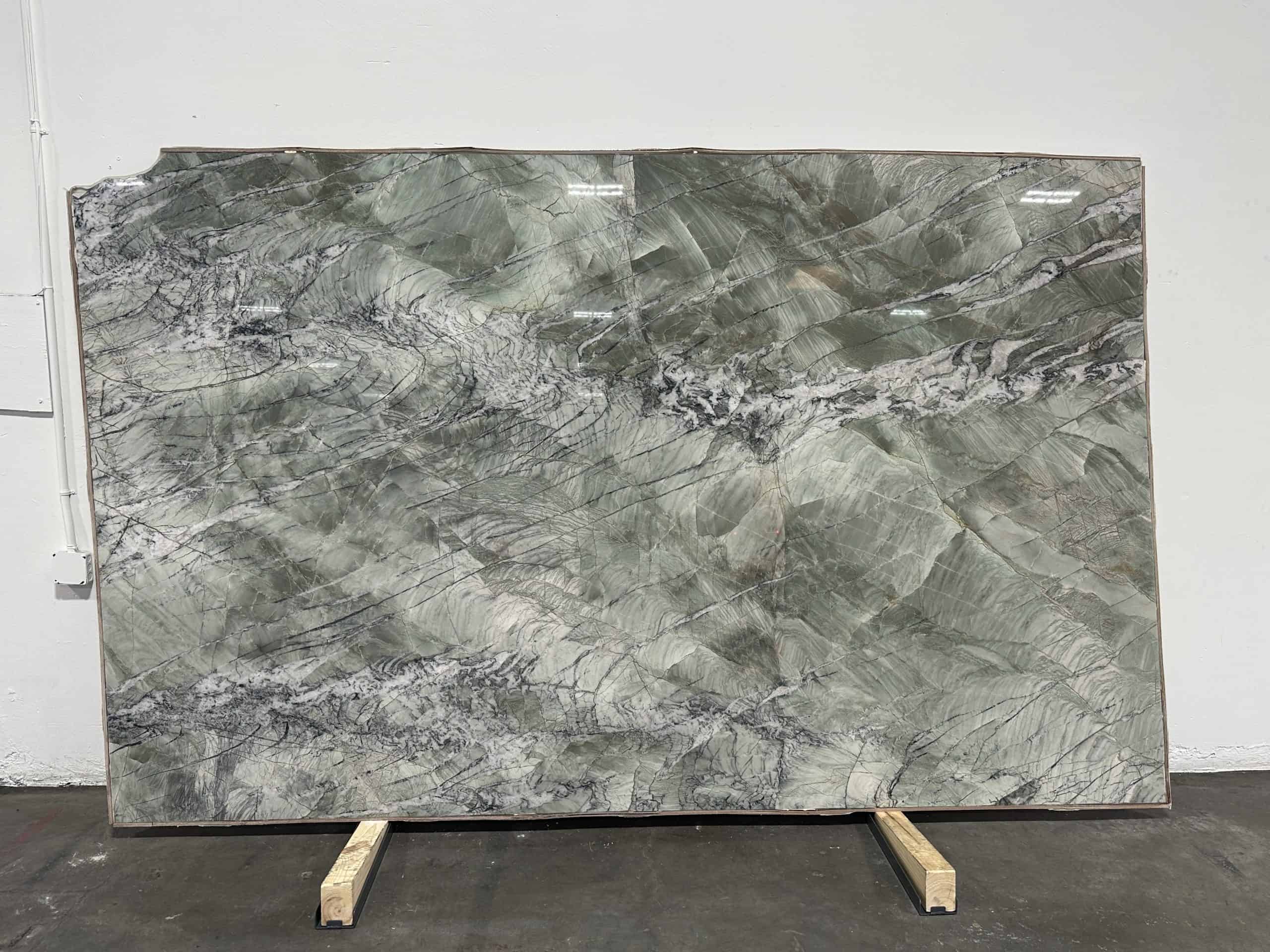 Amazzonia Green Polished — installed