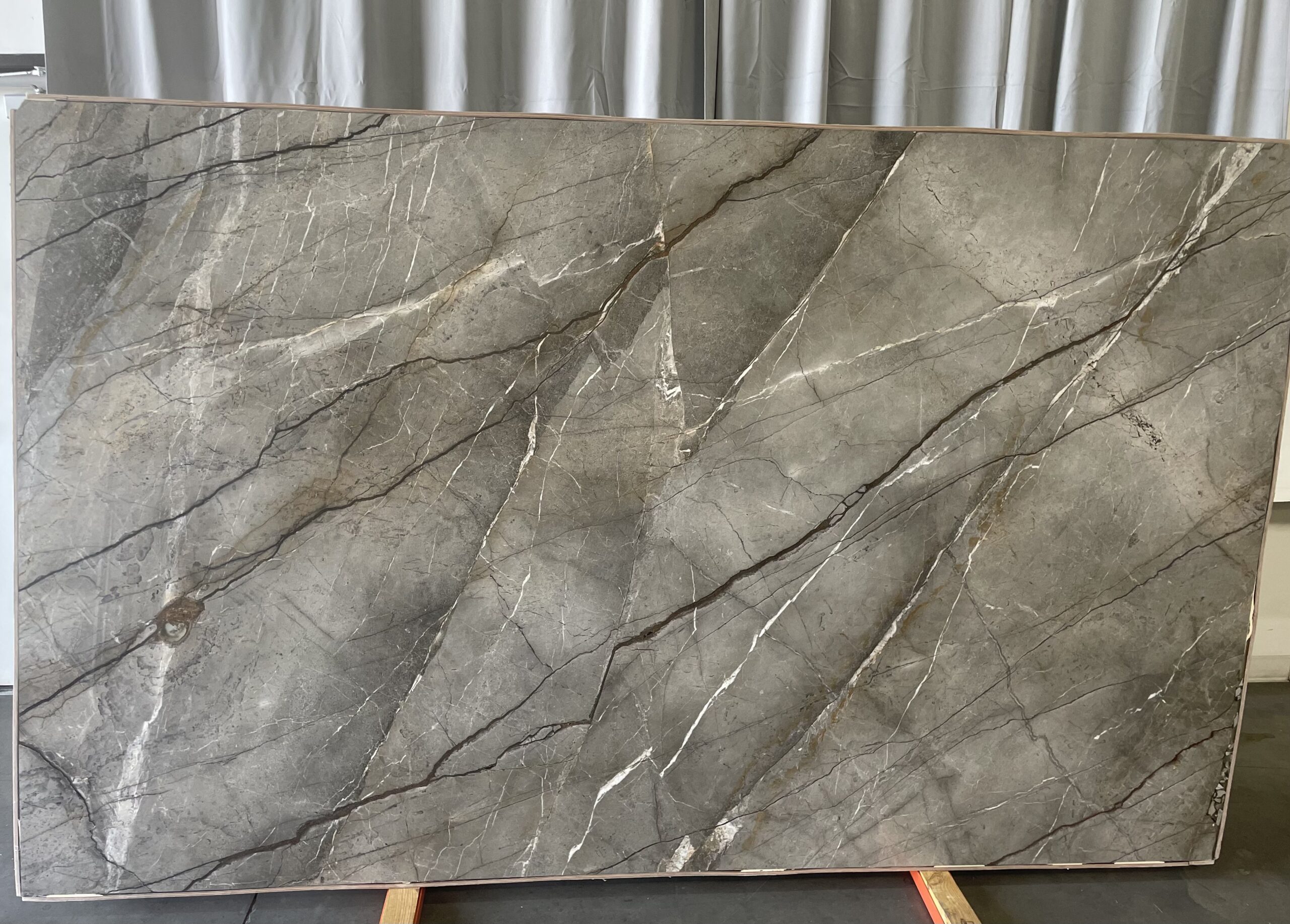 Harmony Grey Leather — installed