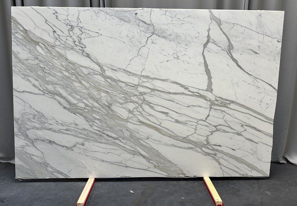 Calacatta Oro Honed — installed