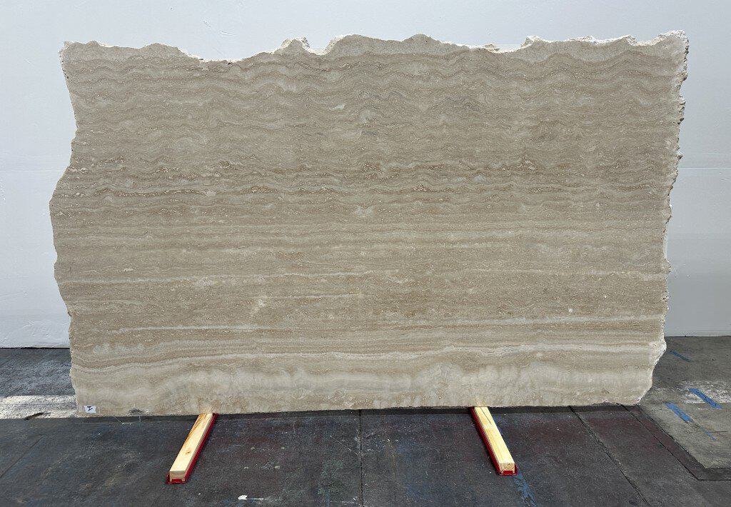 Travertino Extra Honed — installed
